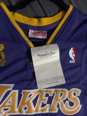 Mitchell & Ness Kobe Bryant 2008-09 Los Angeles Lakers Authentic NBA Finals Jers